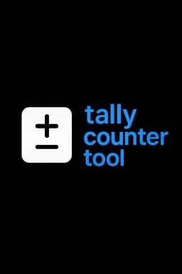 Tally Counter Tool Logo
